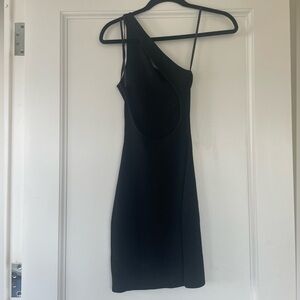 Atoir mini black dress one shoulder